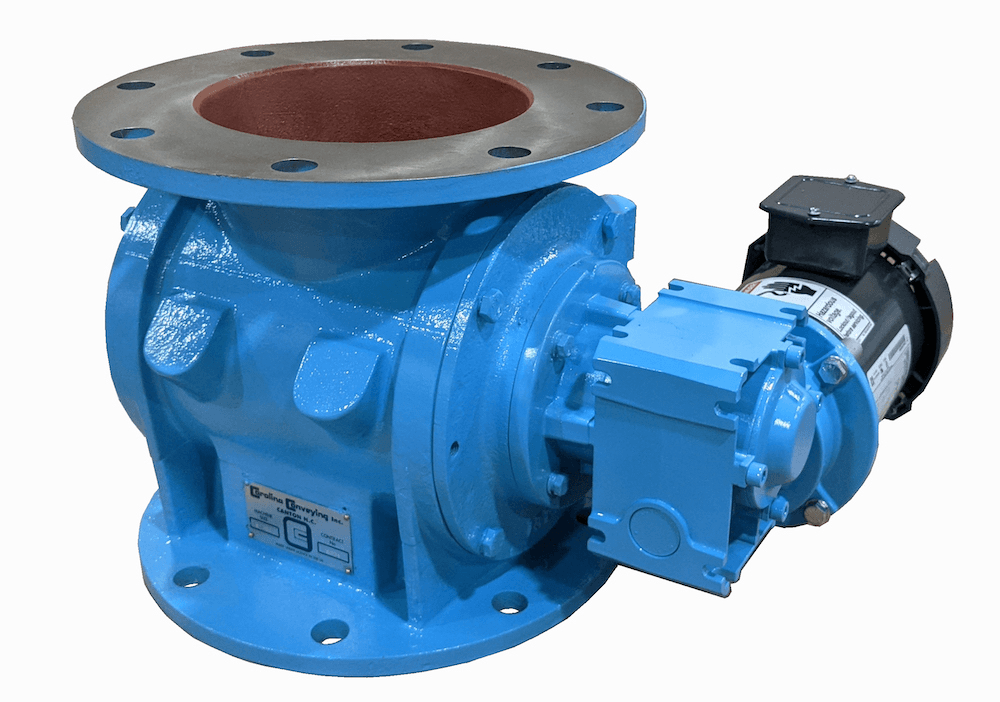 Rotary airlock valve repair